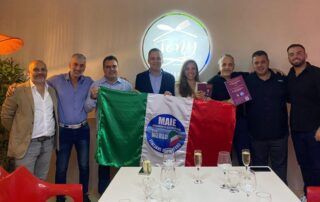 Incontro del MAIE in Repubblica Dominicana con Massimiliano Atrigna e Massimiliano Scerra