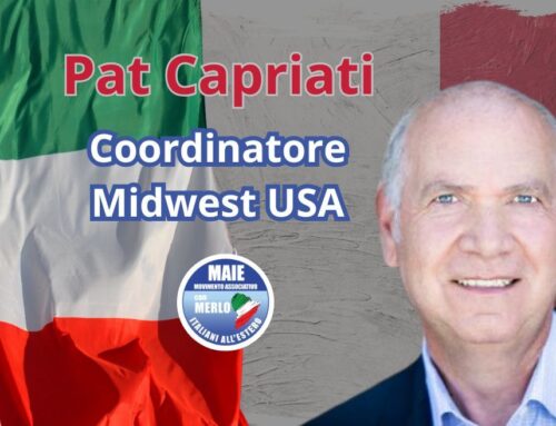 Pat Capriati, Coordinatore del MAIE Midwest, guida un nuovo accordo di gemellaggio tra Roselle (Illinois) e Mola di Bari (BA)