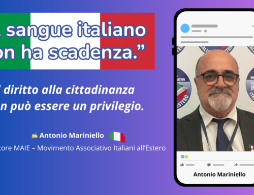 Il sangue italiano non ha scadenza