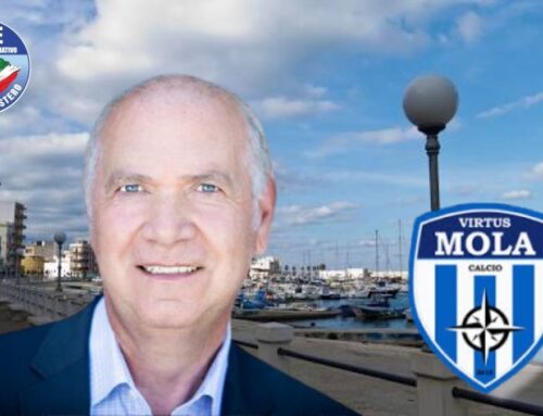 Pat Capriati, doppio impegno: dal MAIE alla Virtus Mola, un ambasciatore tra comunità e sport