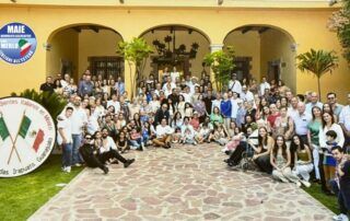 Festa dei Discendenti Italiani di Irapuato – Giovanni Buzzurro e Antonio Mariniello con la comunità italiana a Guanajuato, Messico