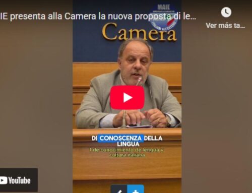 VIDEO | MAIE presenta la proposta di legge sulla cittadinanza italiana: una risposta concreta per gli italiani nel mondo